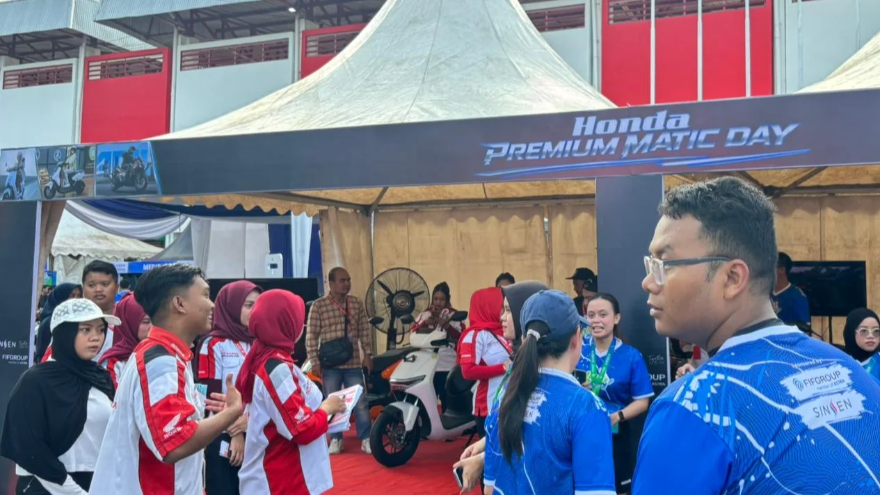 Honda Premium Matic Day Jadi Magnet di Kalcer Run 2026, Beragam Unit Honda Curi Perhatian Pengunjung