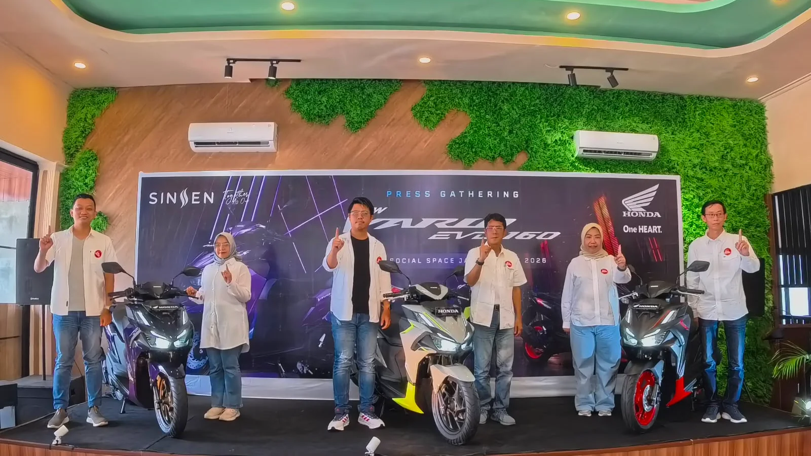 Pecah! New Honda Vario Evo 160 Resmi Sapa Jambi dengan Evolusi Terbaru