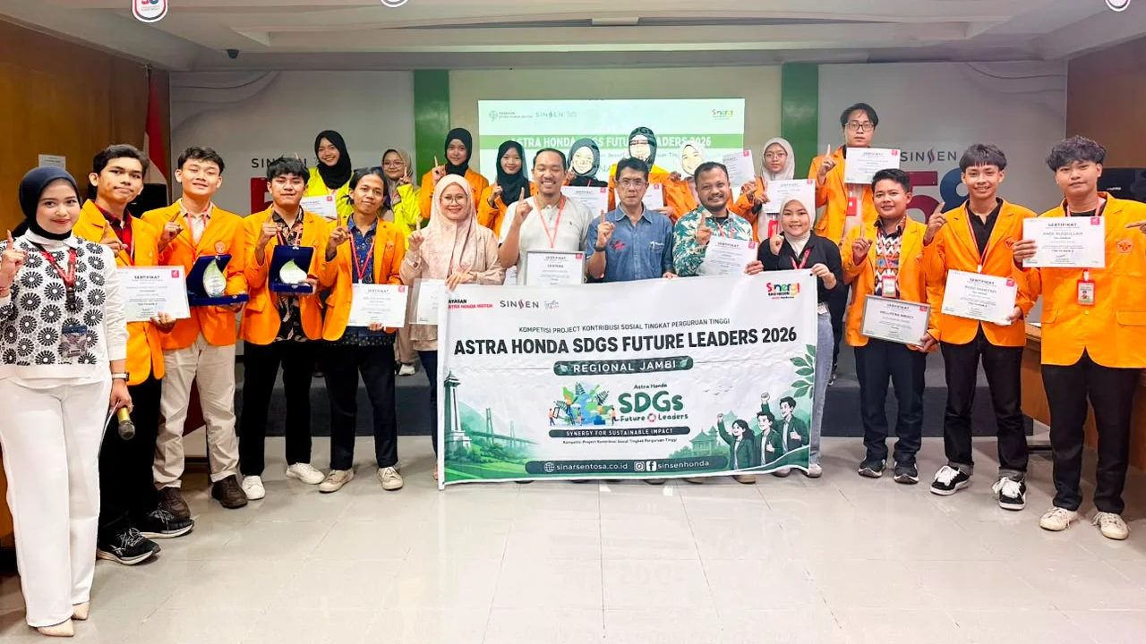 Inovasi untuk Masa Depan, Mahasiswa Jambi Bersaing di Astra Honda SDGs Future Leaders 2026 Regional Jambi