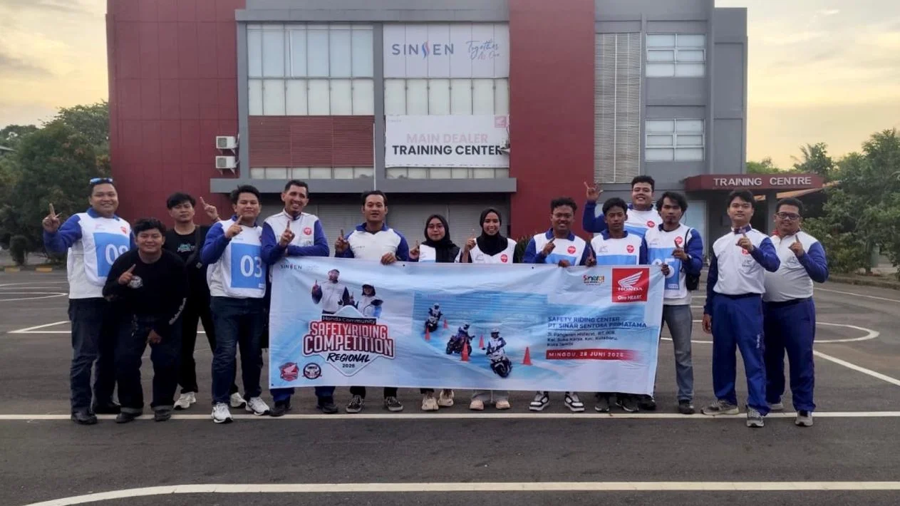 Jambi CBR Club Sapu Bersih Podium Honda Community Safety Riding Competition Regional Jambi 2026