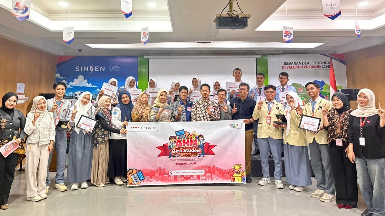 AHM Best Student 2026 Regional Jambi, Dorong Gen Z Hadirkan Karya untuk Indonesia Berdaya