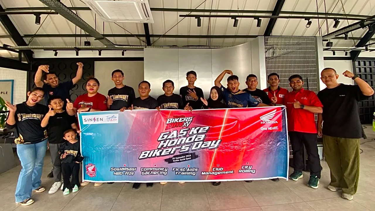 Menuju HBD 2026, Bikers Jambi Tak Hanya Siapkan Motor, Tapi Juga Bekal Keselamatan